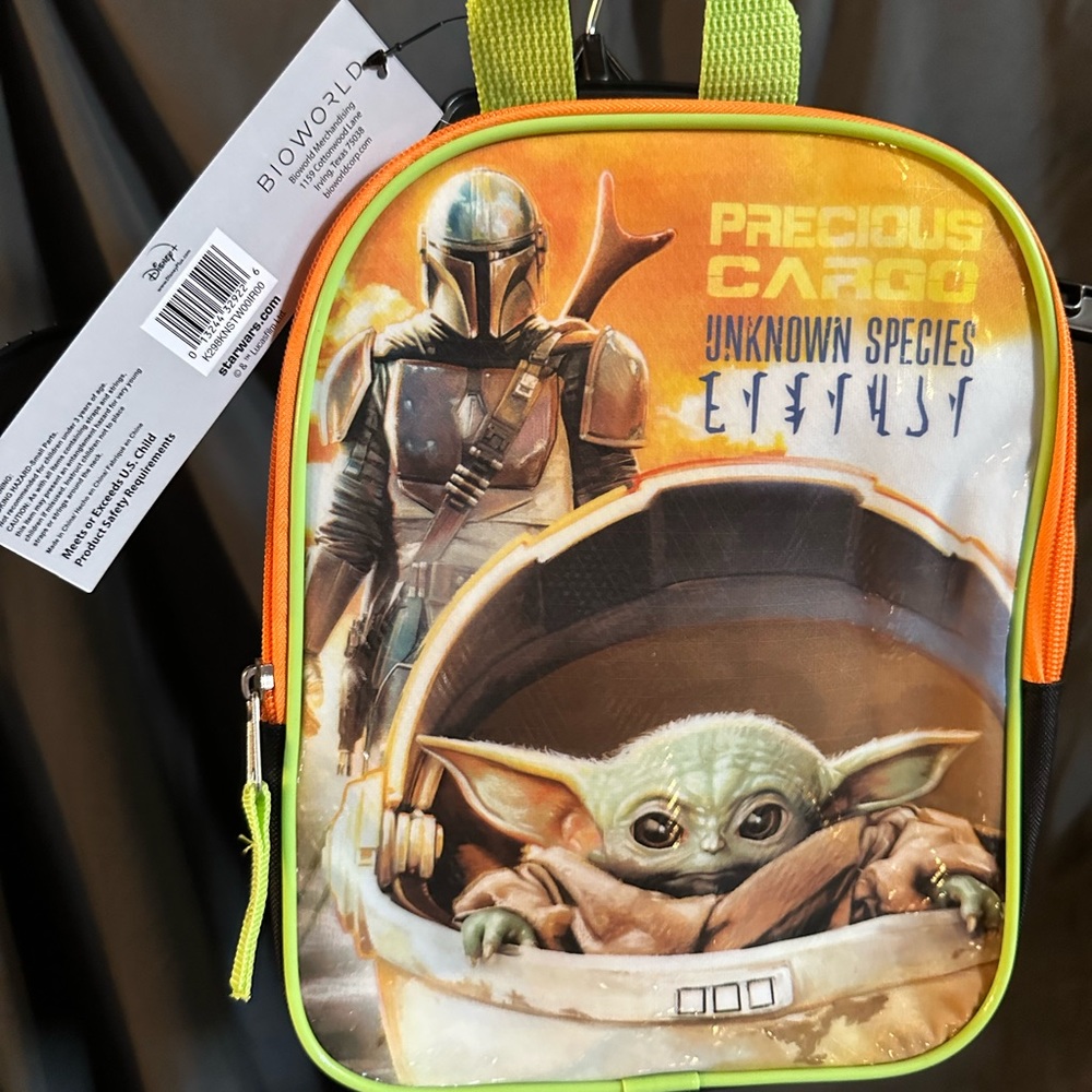 Disney Star Wars Mandalorian kids backpack